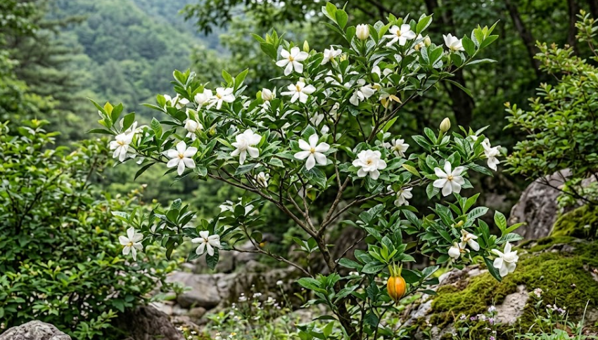 치자나무(Gardenia jasminoides)