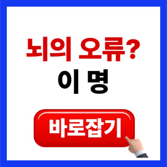 이명 원인 뇌의 신경가소성 기전 설명