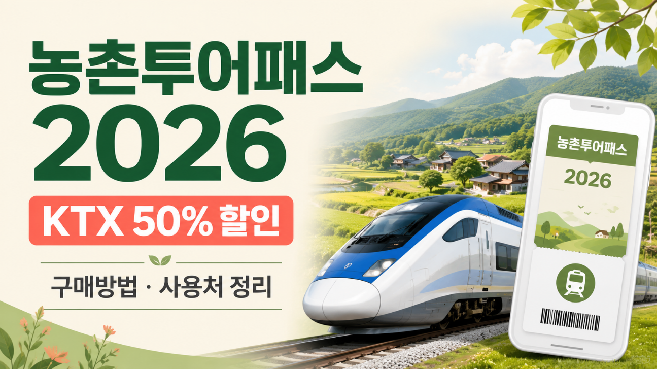 농촌투어패스 2026