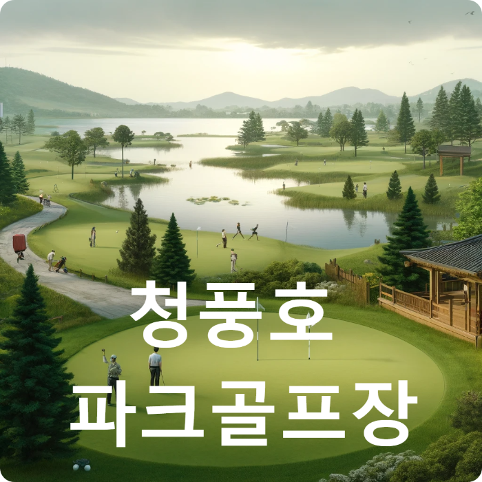 청풍호파크골프장