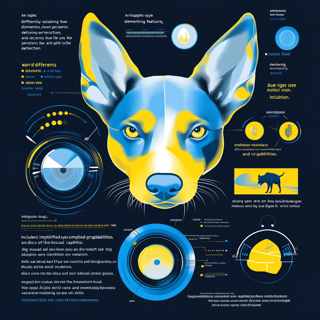 강아지가 보는 색깔