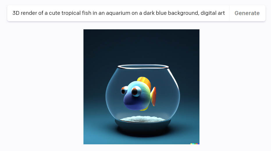 3D 렌더링한 디지털 아트