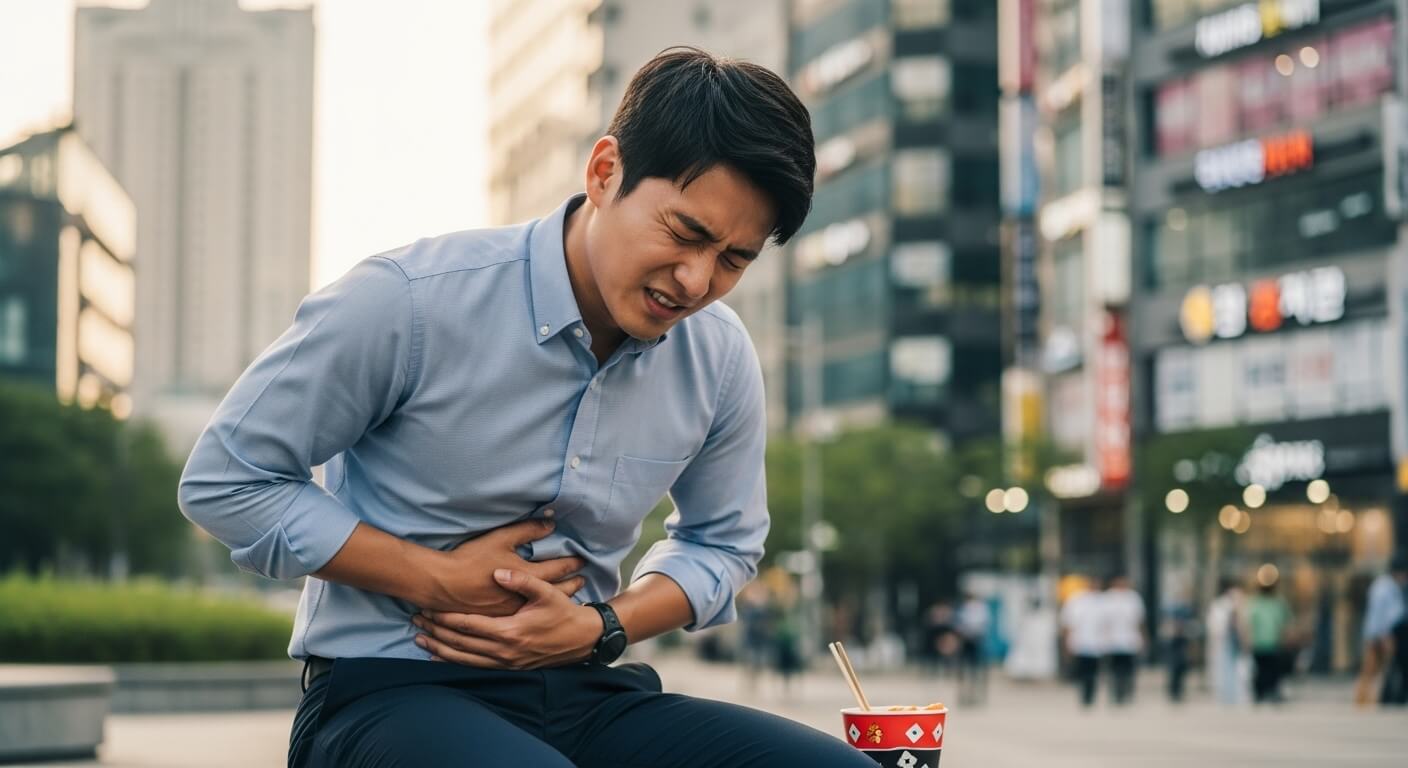 왼쪽 옆구리 통증 의심되는병