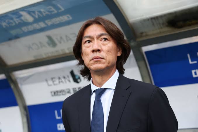 홍명보 감독 관련 사진