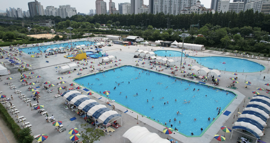 잠원 한강공원 수영장 이미지