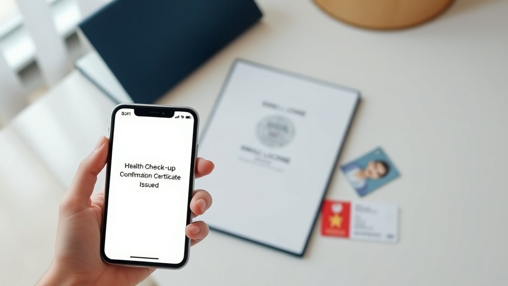 건강검진 실시확인서