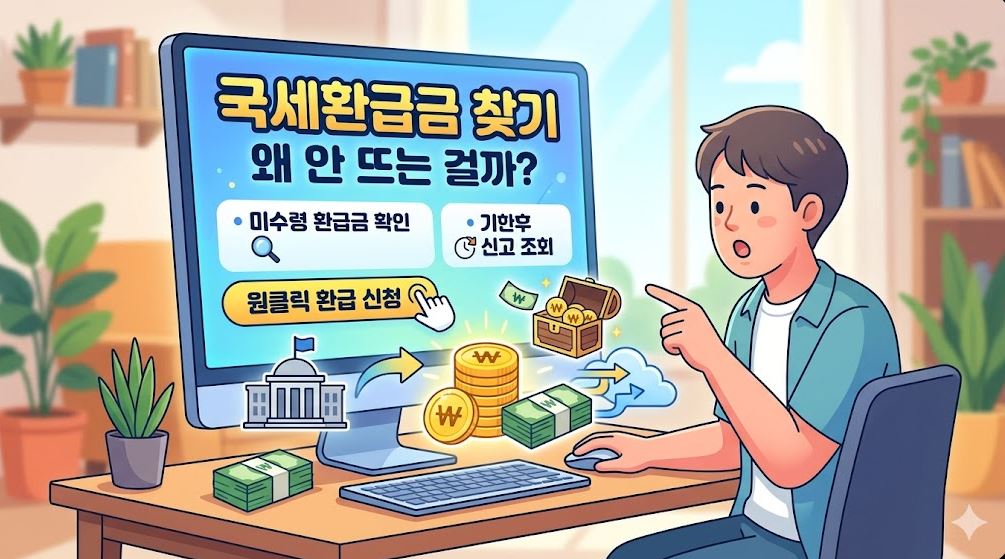 국세환급금 찾기 썸네일 사진