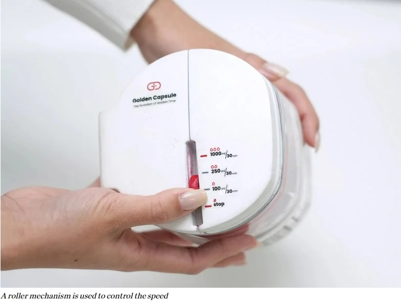 홍익대&nbsp;무동력&nbsp;핸즈프리&nbsp;정맥&nbsp;주사&nbsp;장치, 다이슨&nbsp;어워드&nbsp;국제상 수상..."재난지역 유용" VIDEO: Hands-free IV for disaster zones wins International James Dyson Award