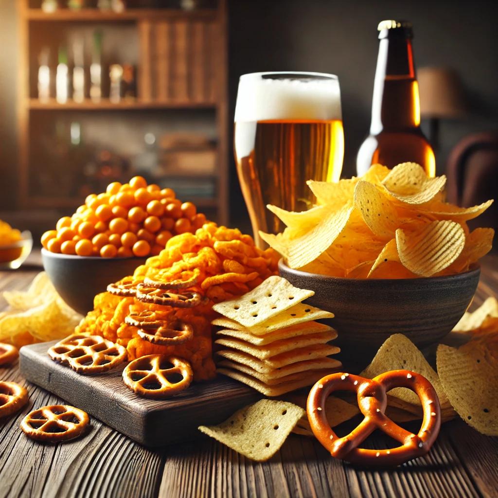 맥주안주 과자