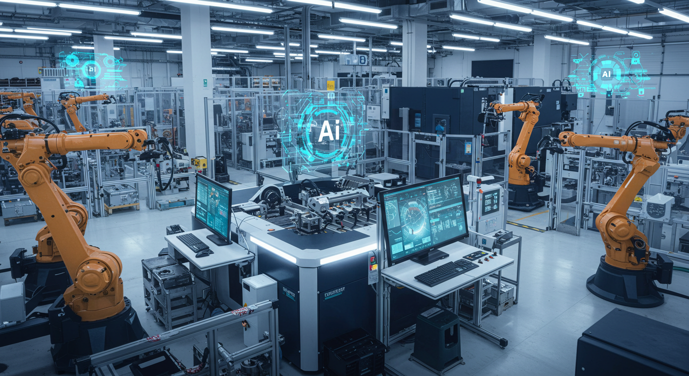 AI 기반 생산 혁신, 공장 자동화의 다음 단계는?