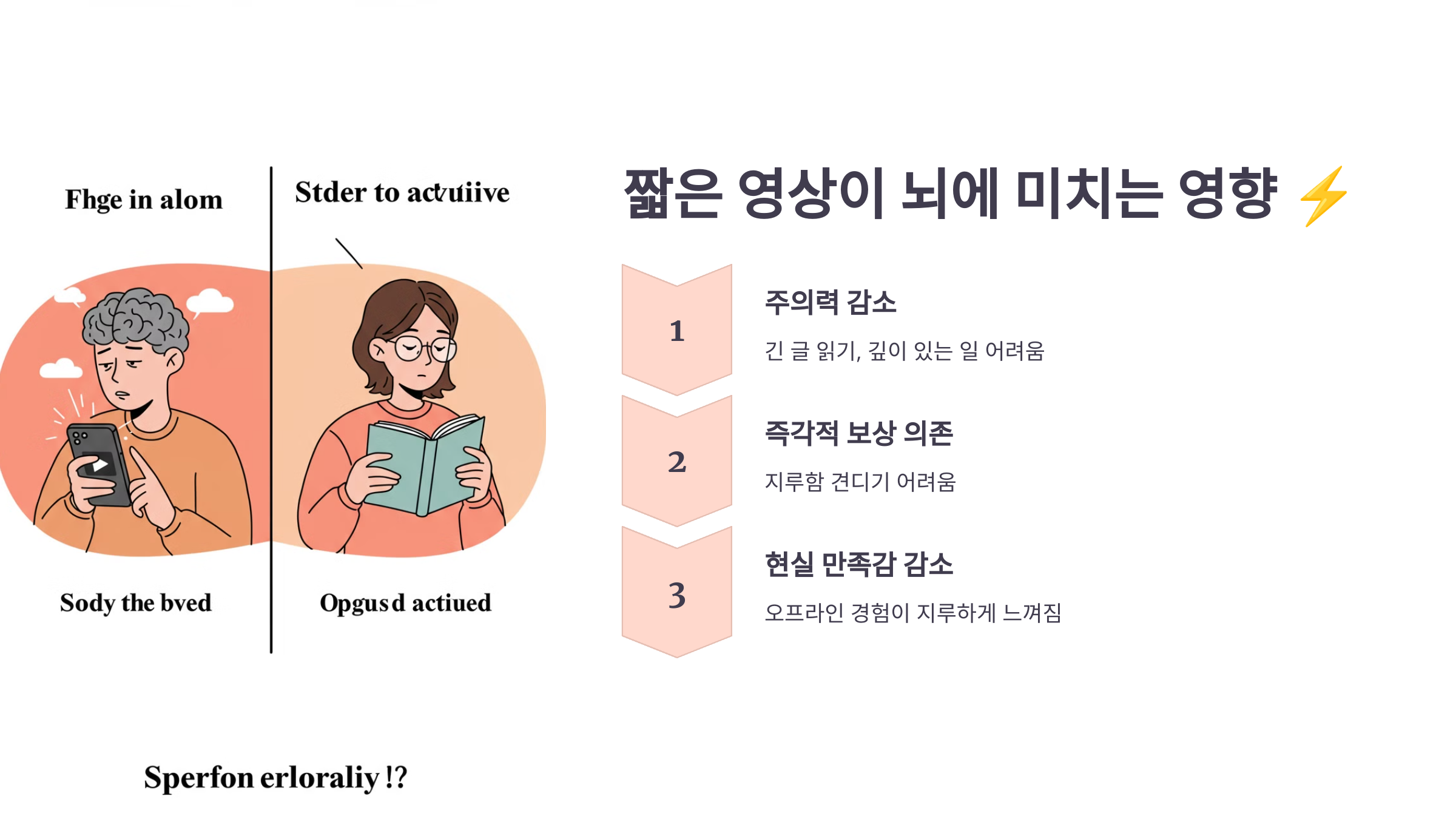 3. 짧은 영상이 뇌에 미치는 영향