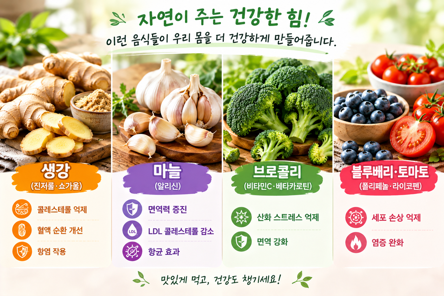 염증 억제 식품