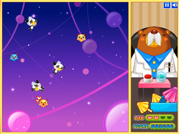 위험한-실험-플래시게임-플레이-슈클-백신이-세균을-밟아-없애는-화면