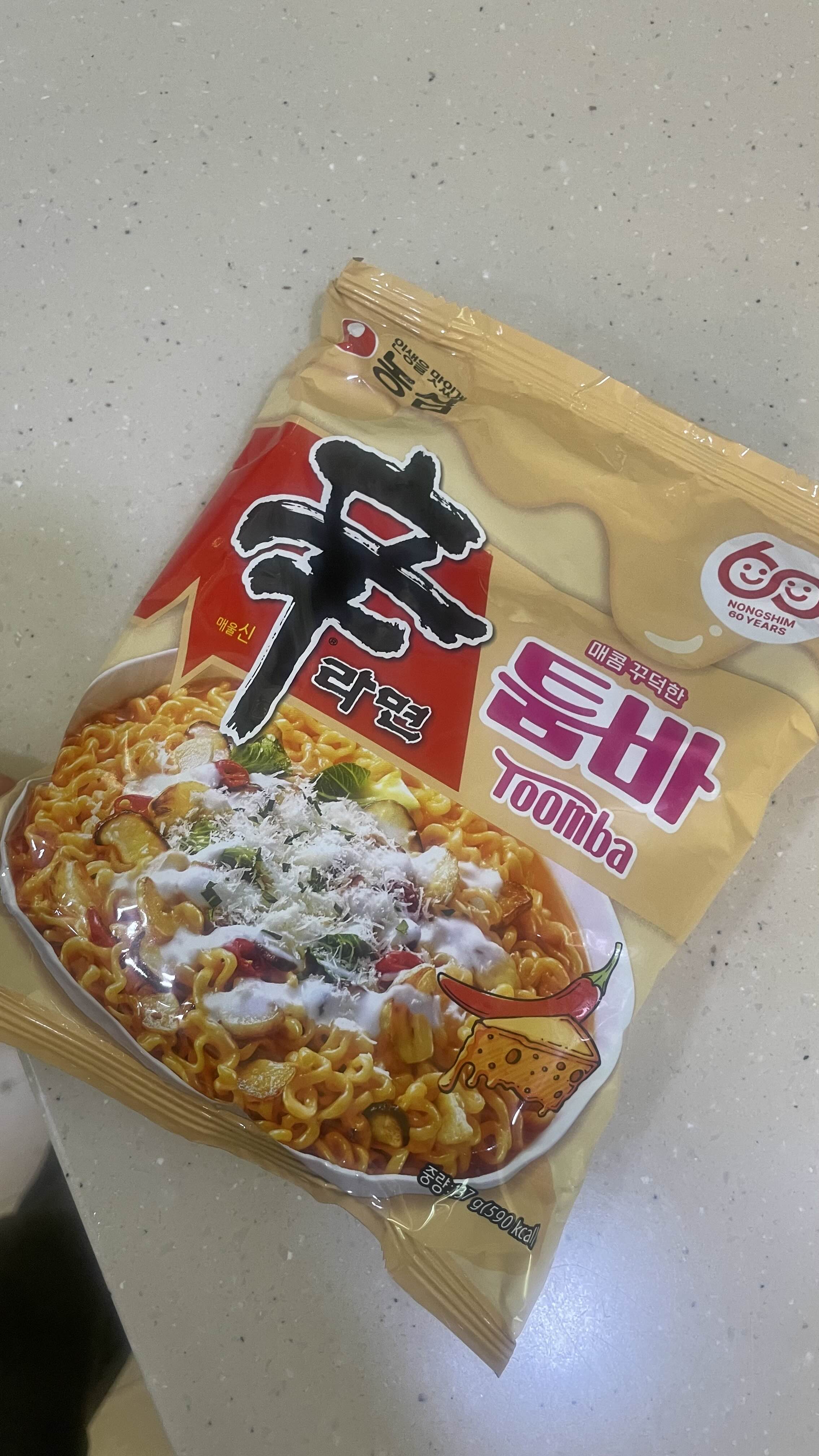 신라면 툼바 레시피