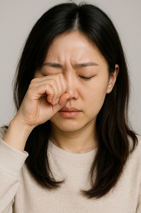 비문증 관련 자료 사진