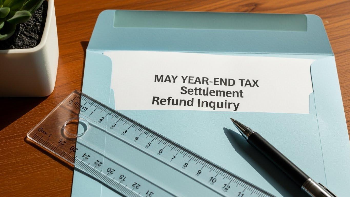 5월 연말정산 환급금 조회