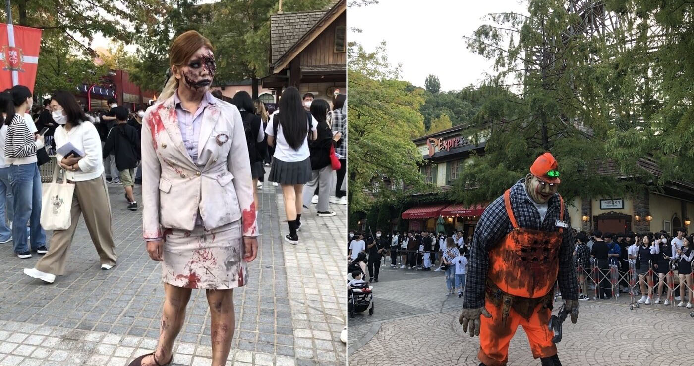 2025 할로윈 분장-AI 좀비 룩 -03