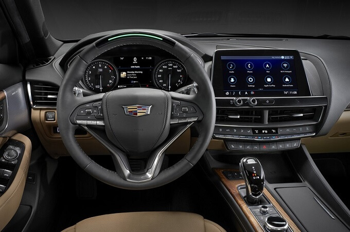 캐딜락 CT5 실내