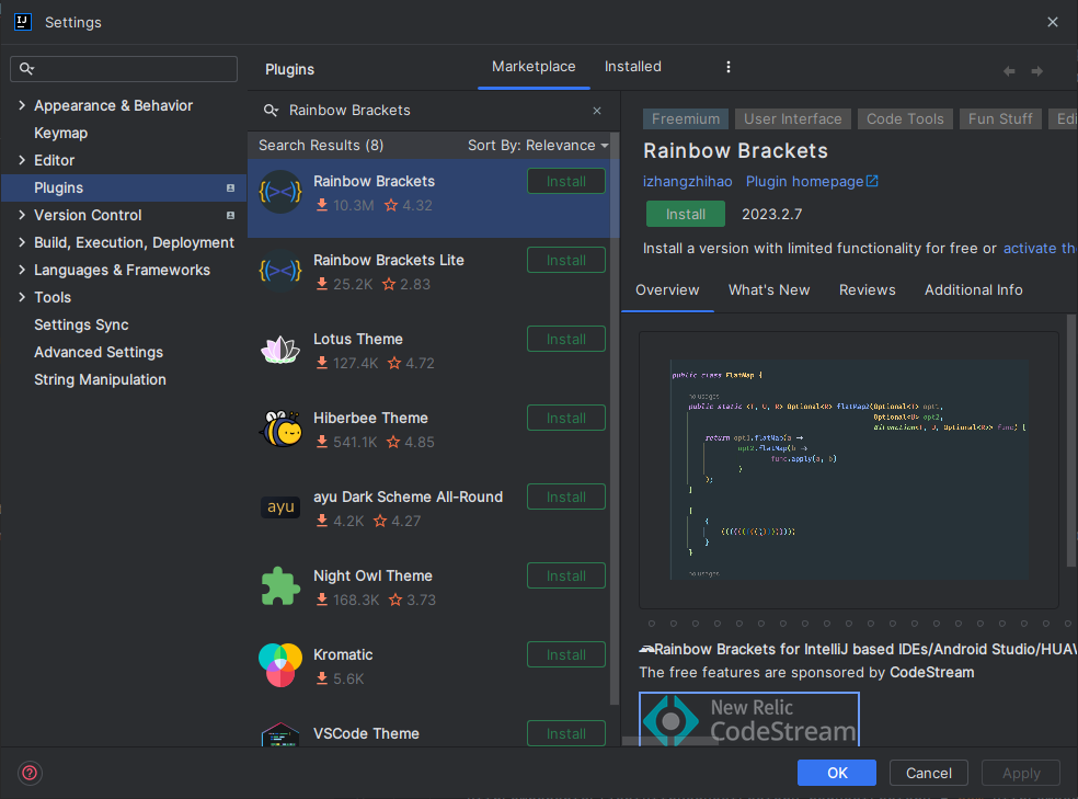 IntelliJ-Plugins-RainbowBrackets