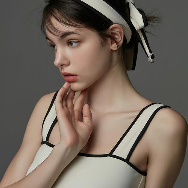 비키니밴더 클레망스 리본 모노키니 -