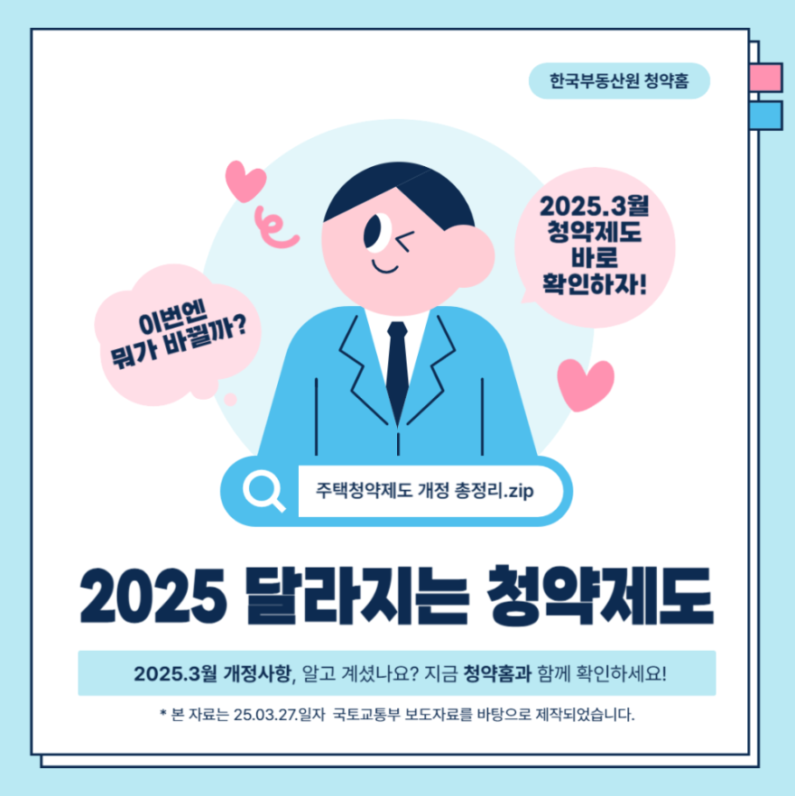 청약제도 변화