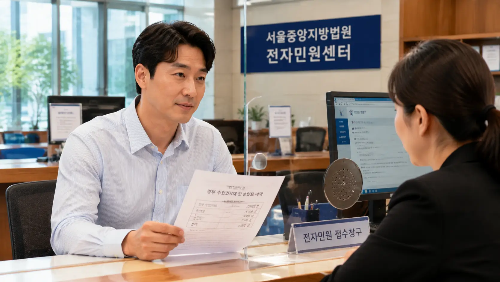 개인회생 수임료 지출 내역과 경제적 취약계층 특화 사법부 AI 온라인 접수 연동 체계를 확인하는 차주