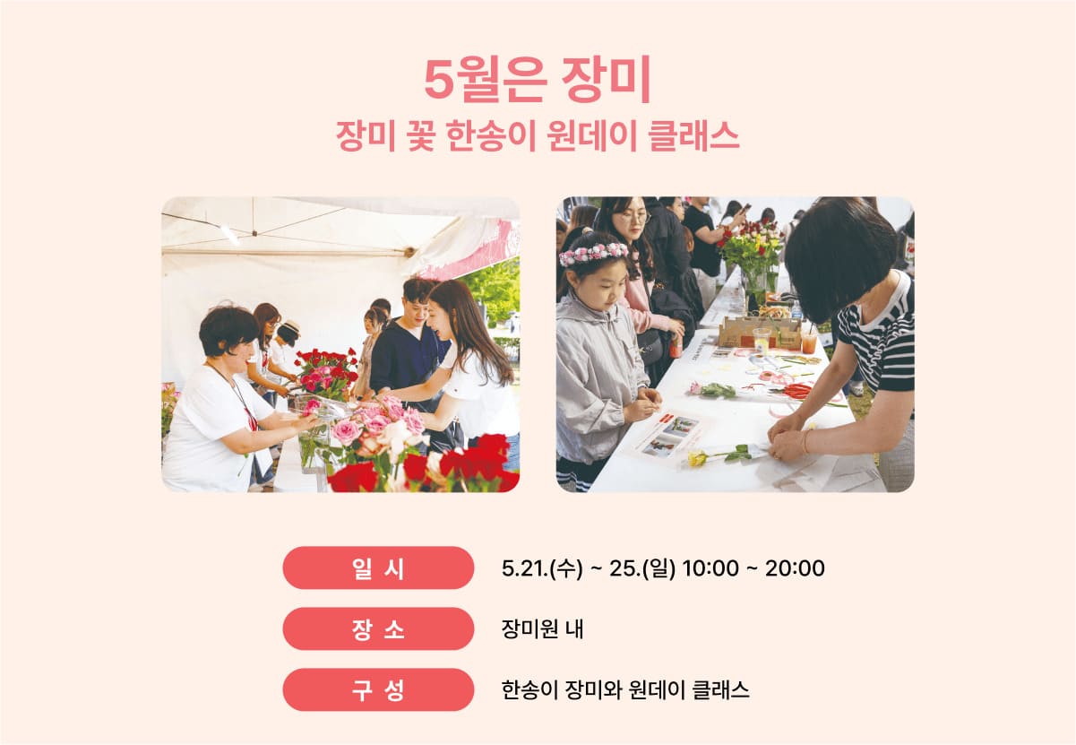 가족과 함께! 체험 프로그램 안내