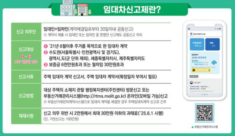 임대차신고제란?