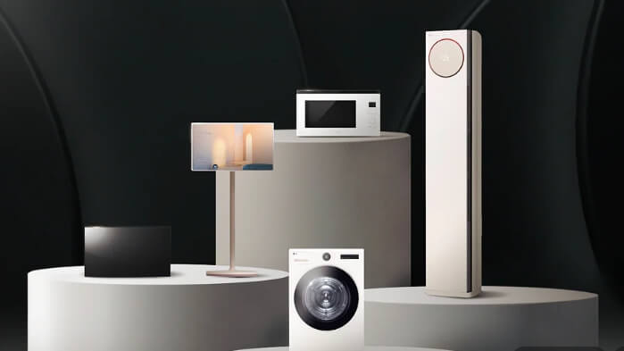 LG전자제품(TV, 세탁기, 전자렌지, 에어컨) 사진