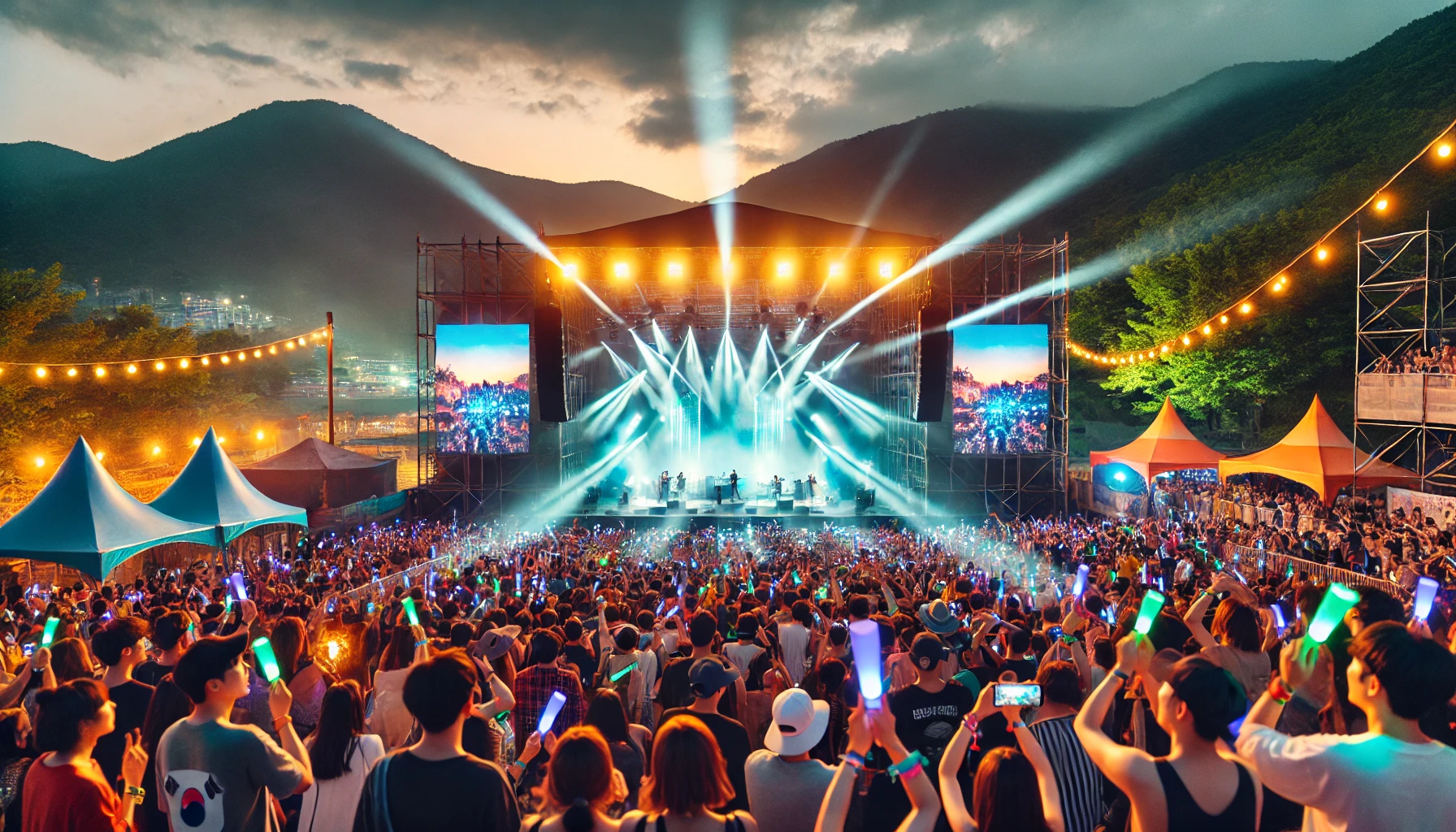 상상실현 페스티벌 춘천 공연장 전경