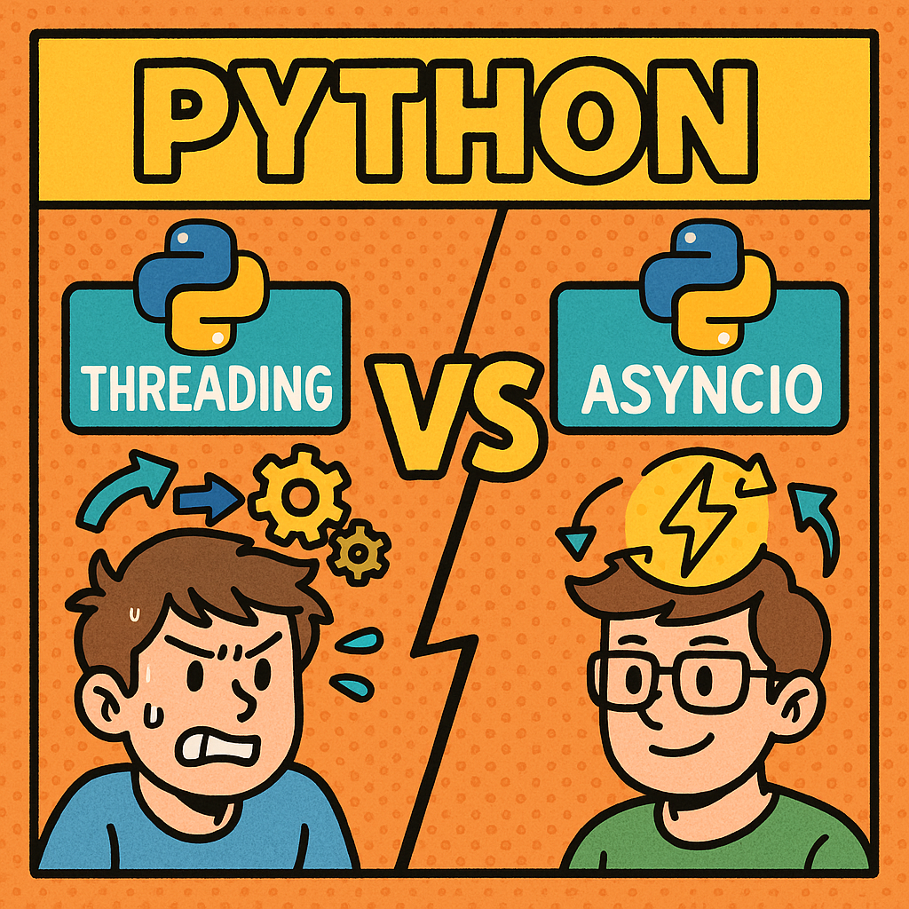 threading vs asyncio : 동시성 프로그래밍 완전 비교