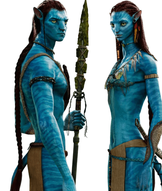 아바타 주인공 제이크 설리와 네이티리