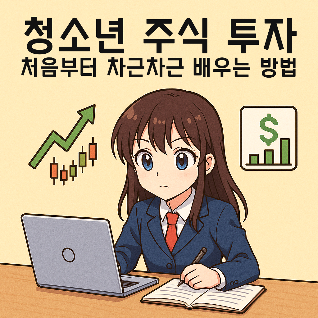 청소년 주식 투자, 처음부터 차근차근 배우는 방법