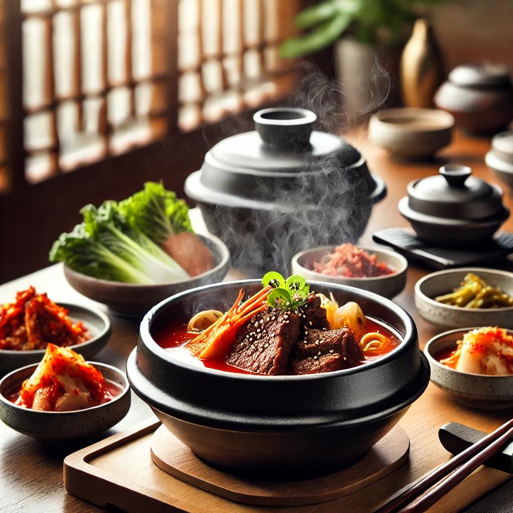 골프채 갈비탕