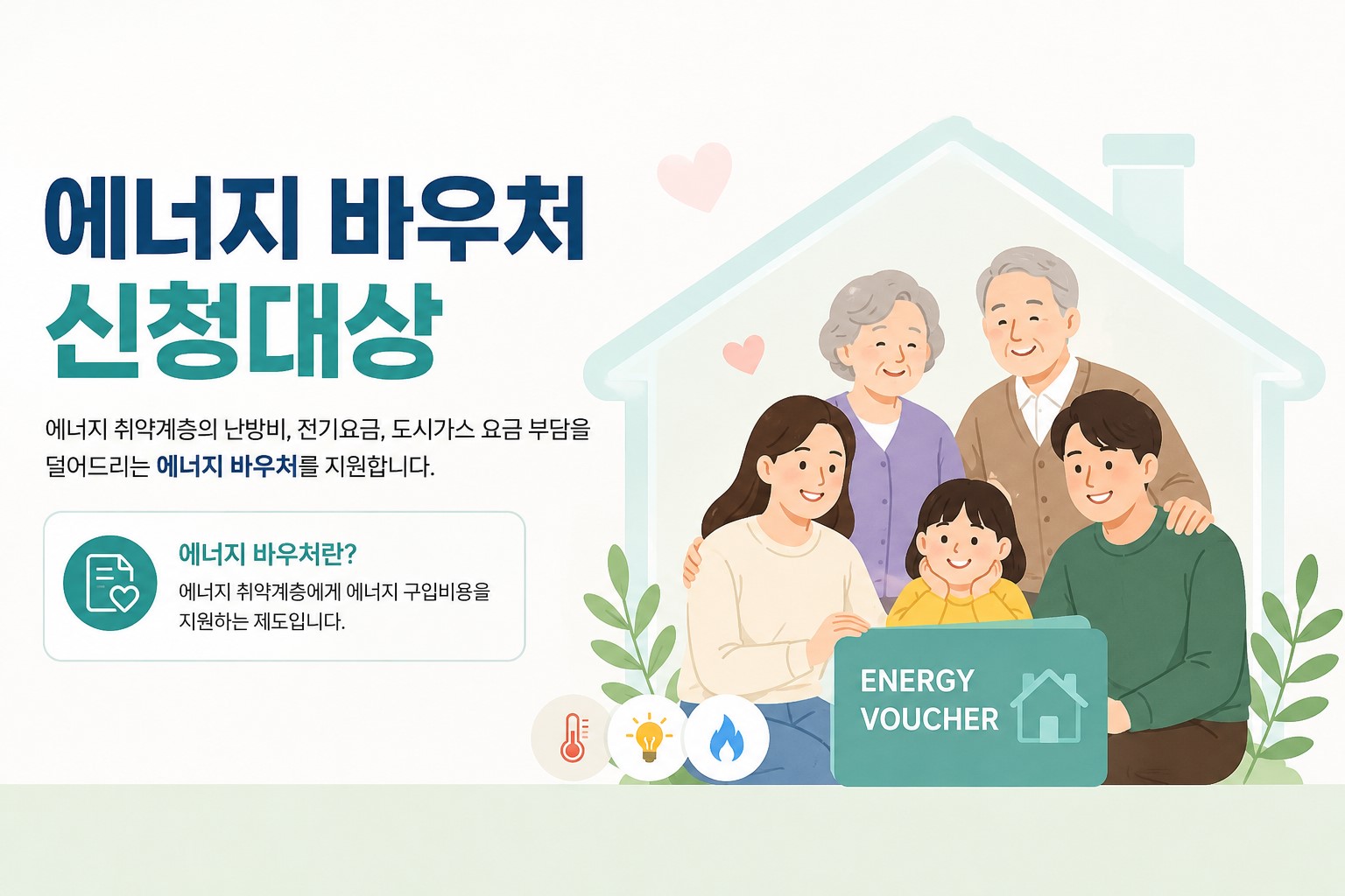 에너지 바우처 신청안내 이미지