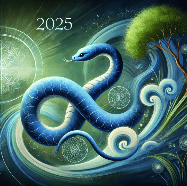 2025년 무슨 띠_청사의해_푸른뱀