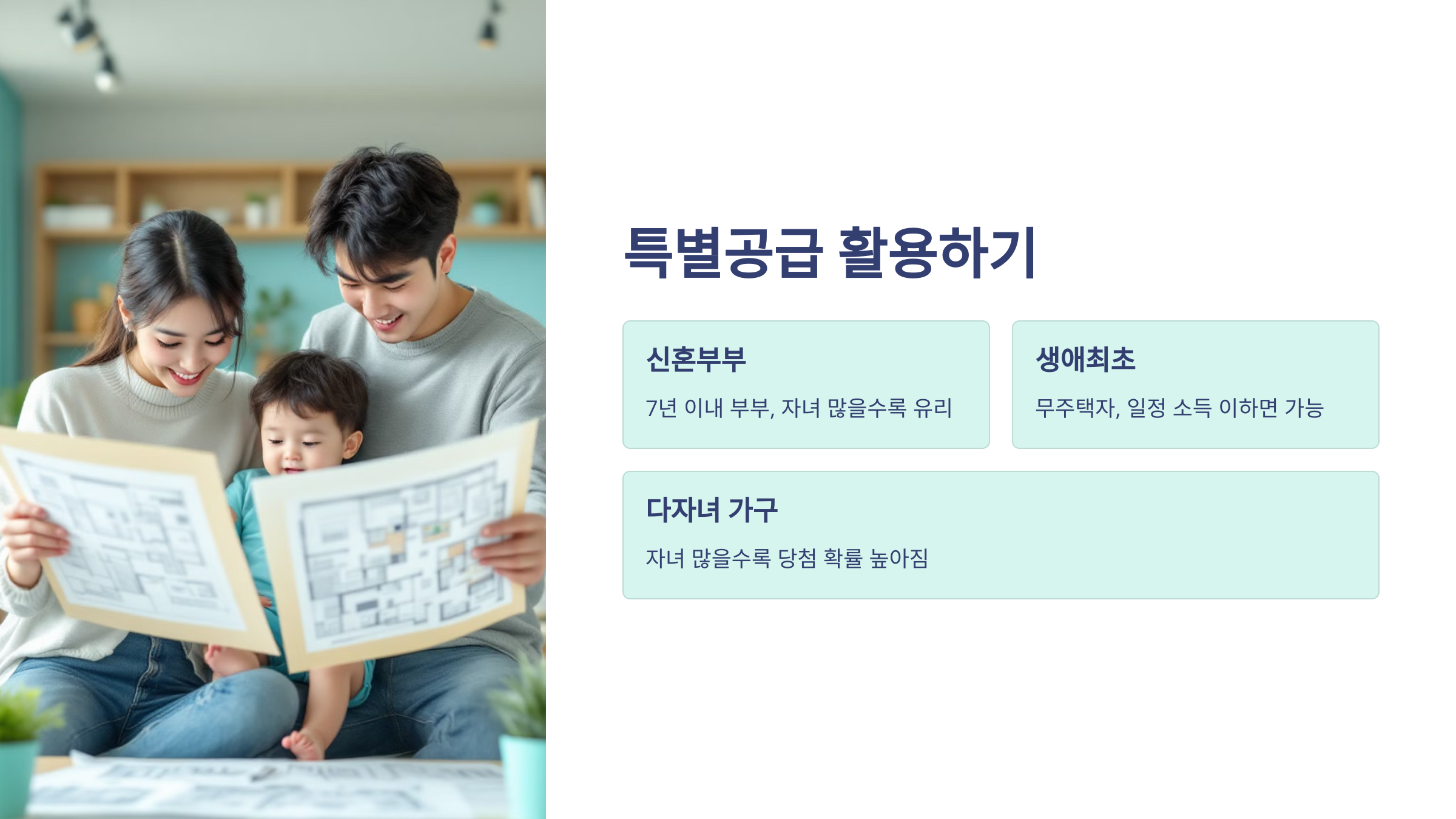 특별공급활용하기