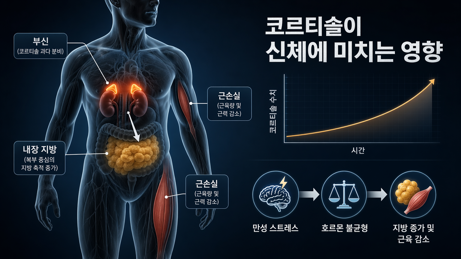 스트레스 호르몬 코르티솔 관리법