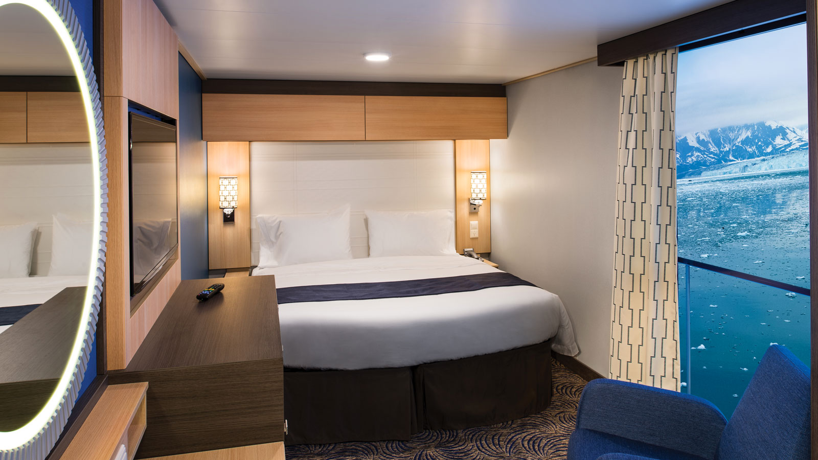 로얄캐리비안 내측 객실 - 버추얼 발코니