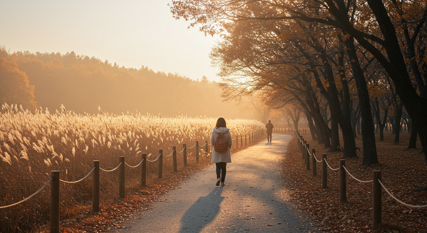 2040 직장인을 위한 특별한 주말 여행, 한국의 힐링 공간 추천