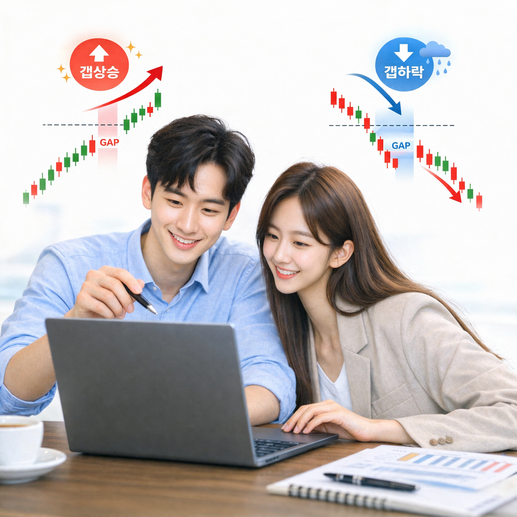 갭상승 갭하락 발생 원인