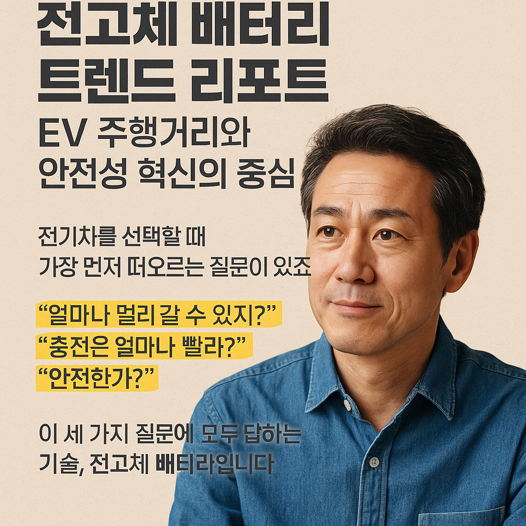 2027 상용화 앞둔 전고체 배터리, EV 판을 바꿀 기술 혁명