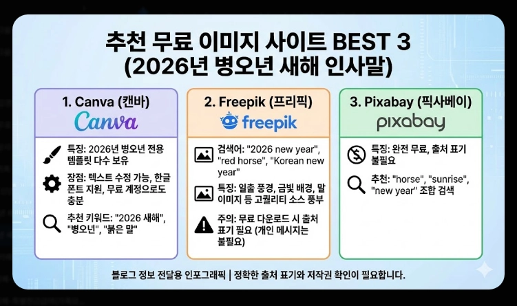 2026년 새해인사말 병오년 센스있는 문구 모음