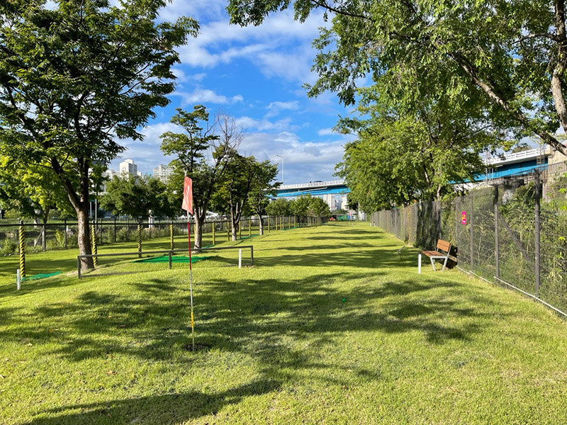 서울 광진구 중랑천파크골프장(광진구 구장) 소개