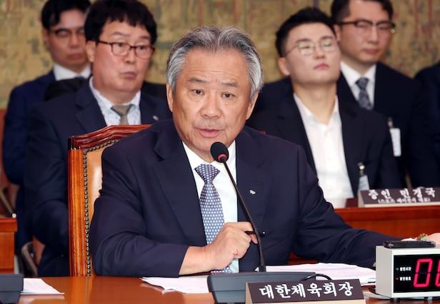 이기흥 대한체육회장 낙선