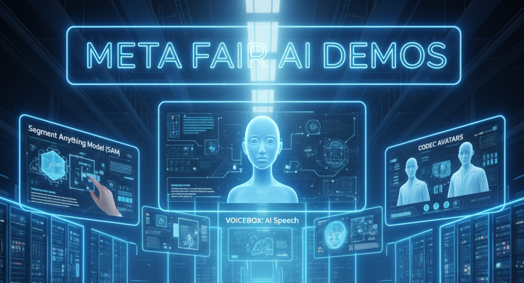 Meta FAIR AI Demos