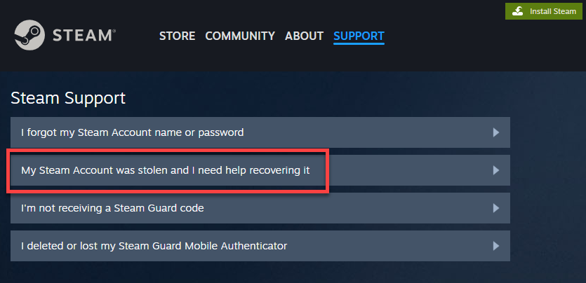 My Steam Account