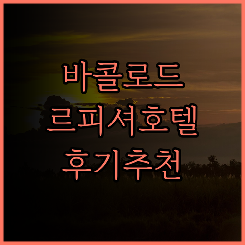 르피셔 호텔 바콜로드.. 최고의 4성