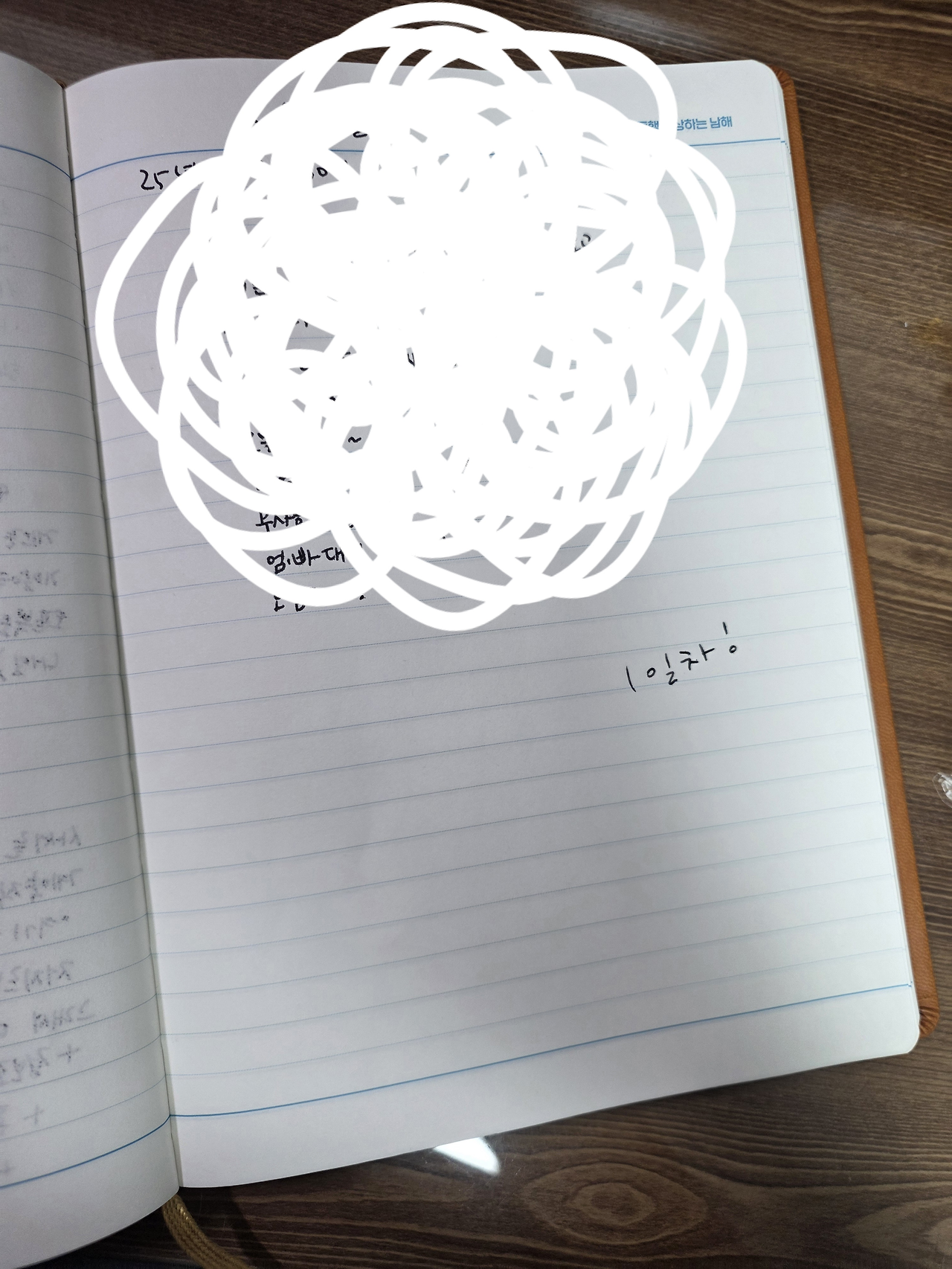 감사일기 1일차