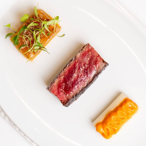 요리 세개가 나열